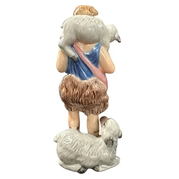 Fitz & Floyd Nativity Shepherd Boy Figurine 19-211 - Picture 3 of 7